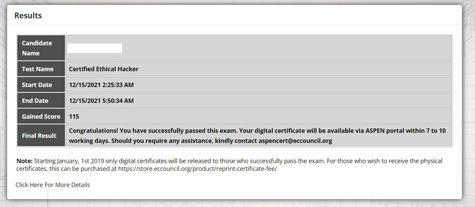 Luyện Thi CEH v11 – Tỉ Lệ Đậu&nbsp;Cao