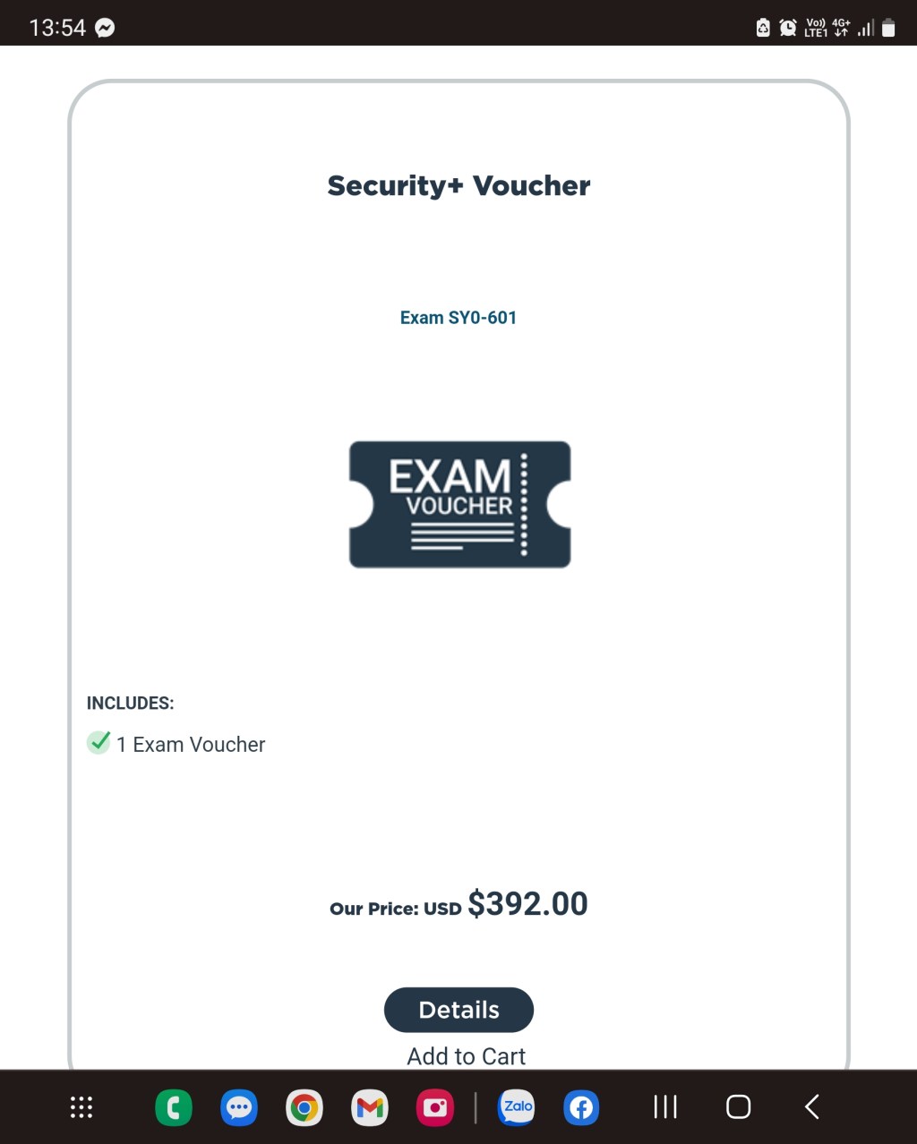 Comptia CyberWeek Voucher SY0-601, PT0-002, CS0-002,&nbsp;CAS-004