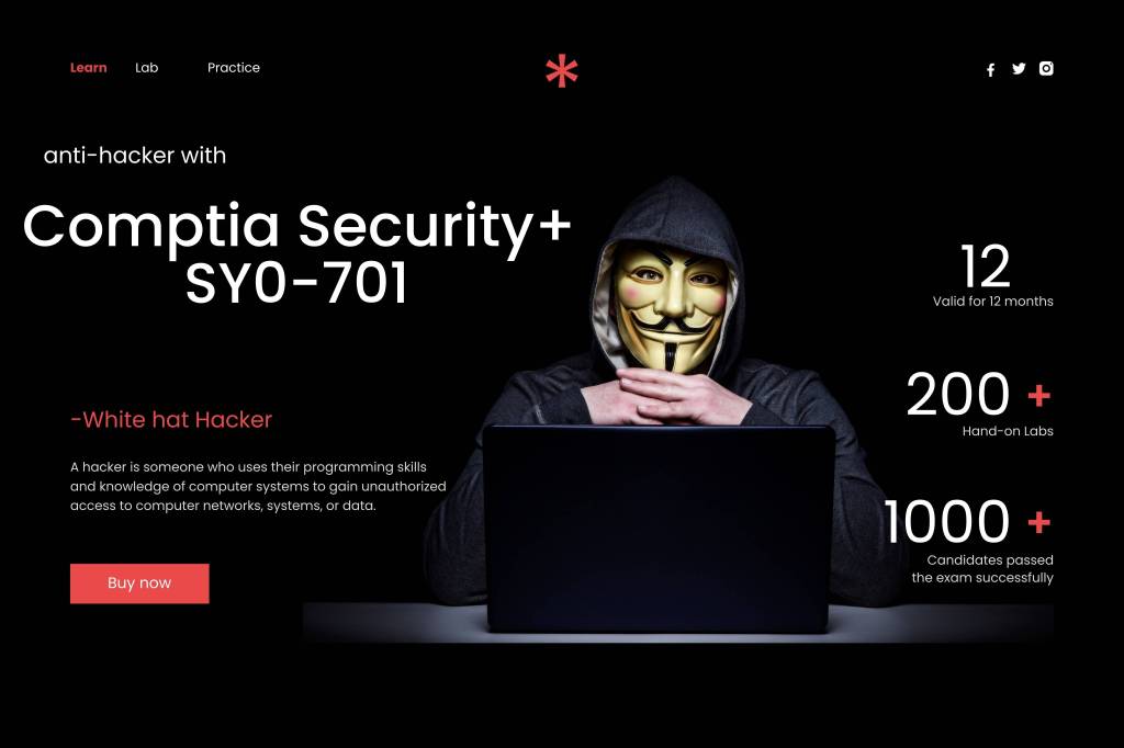 Ưu Đãi Đặc Biệt Comptia Security + Learn & Lab Tích Hợp&nbsp;(SY0-701)