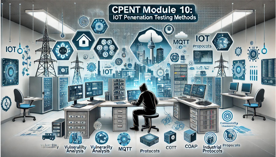 CPENT + LPT : Mô-đun 10: Phương pháp Kiểm tra Xâm nhập&nbsp;IoT