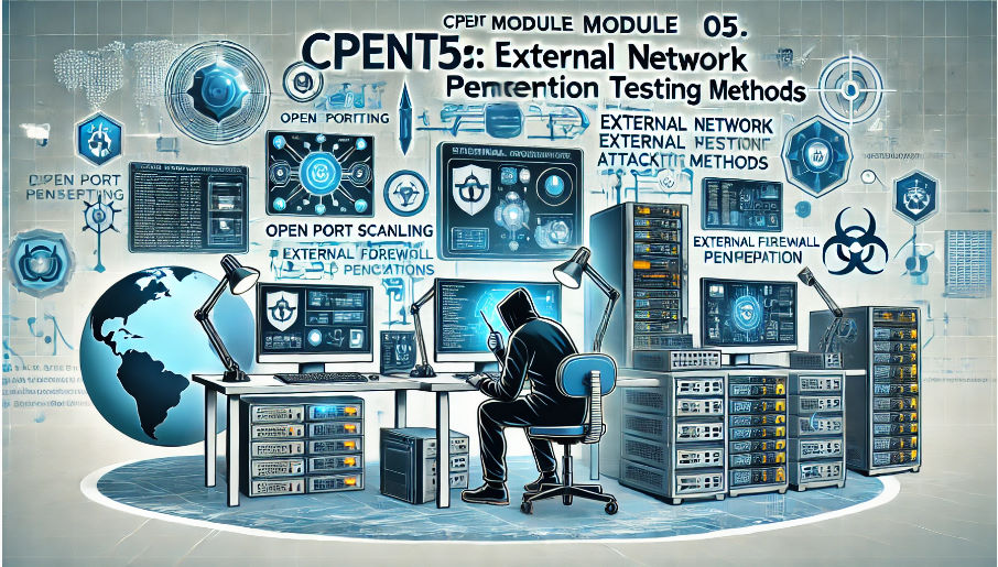 CPENT + LPT : Mô-đun 05: Phương pháp Kiểm thử Xâm nhập Mạng – Bên&nbsp;ngoài